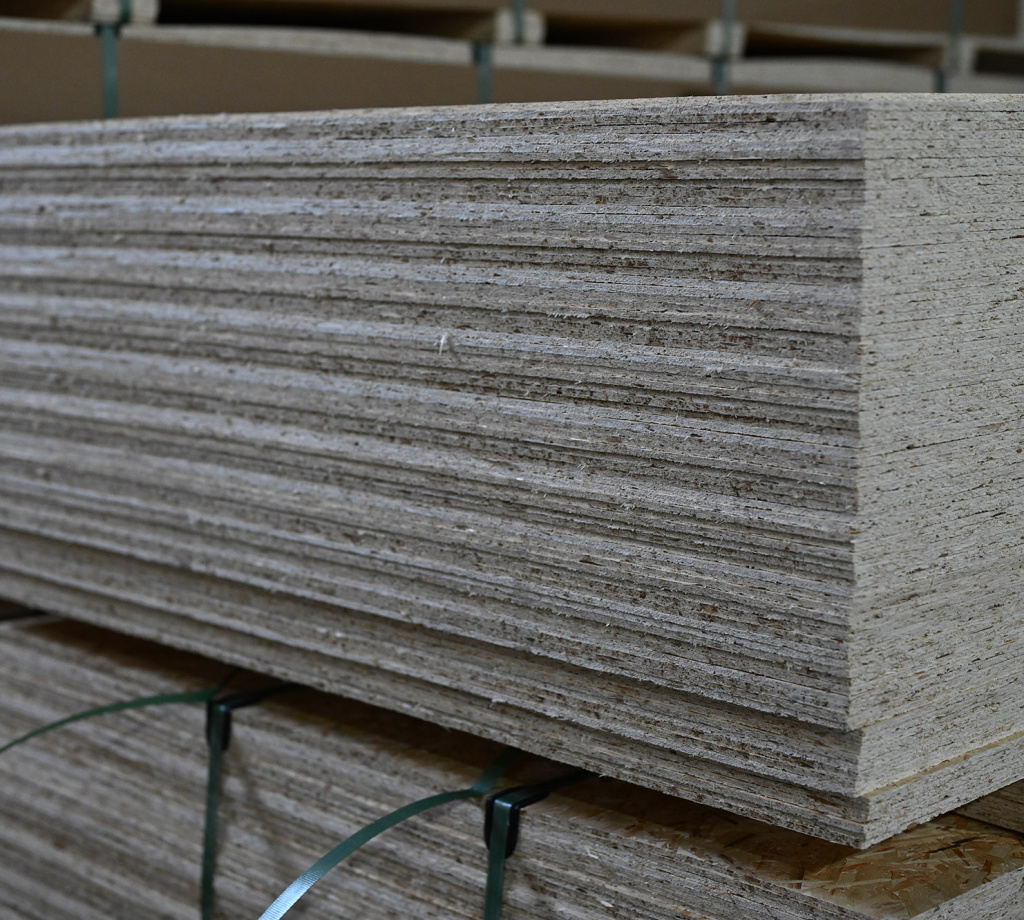 Потолок из ОСБ на веранде