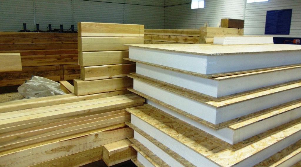 Здания из СИП-панелей ОСБ